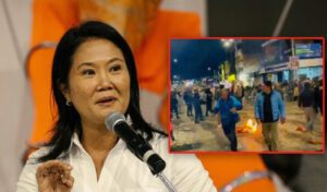 Huancayo: Represión policial y rechazo ciudadano marcan accidentada visita de Keiko Fujimori