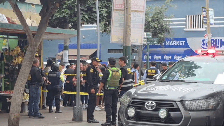 Surquillo: Asesinato de repartidor en Mercado N.° 2 expone desborde de violencia