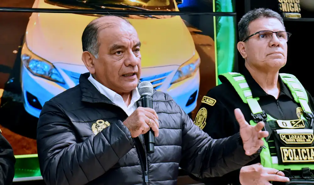 Astudillo respaldó la continuidad de Óscar Arriola con una cifra de homicidios que estaría inflada por errores en la base policial. Foto: Mininter