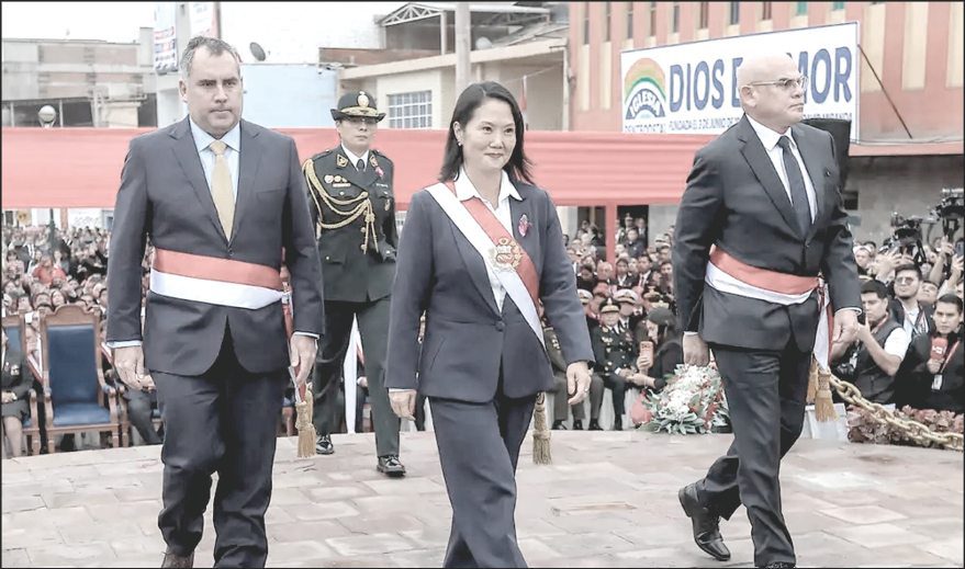 Keiko pide poderes contra el crimen, Pero deja fuera a las “leyes procrimen”