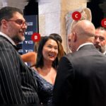 Keiko Fujimori estuvo en Miami en gala con Damián Valenzuela y Fernando Cerimedo