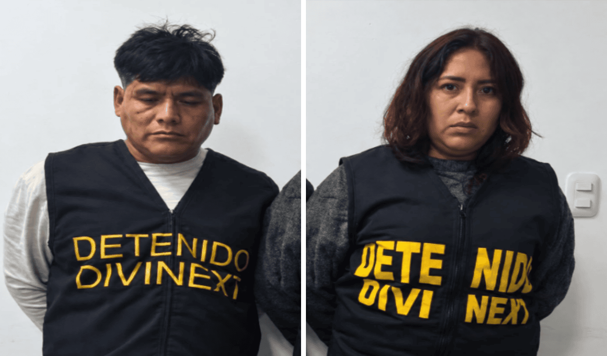Caen Los Andy de Huaycán: PNP capturó a dos presuntos miembros tras cobrar S/20.000 por extorsión a grifo en Ate
