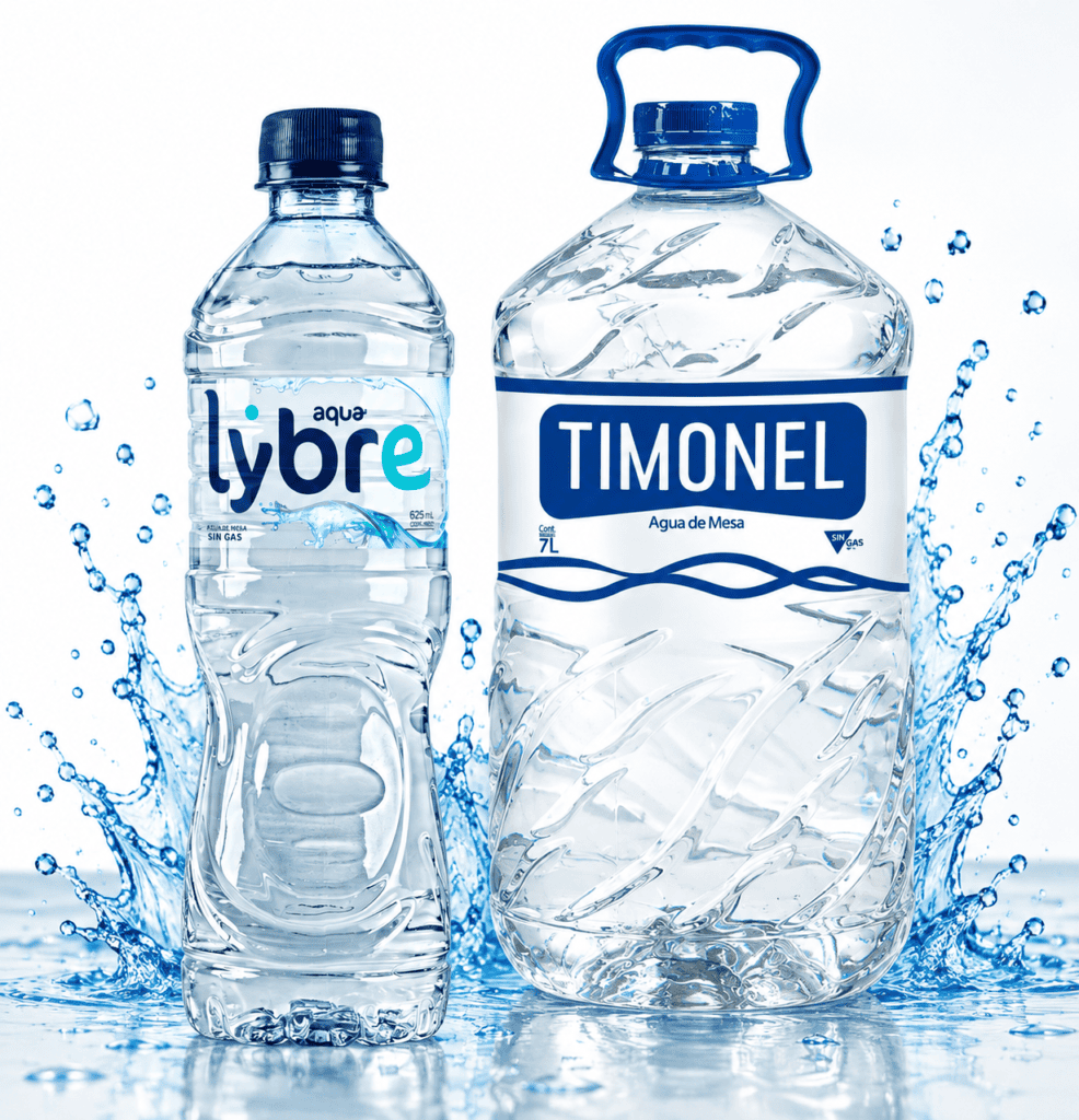 Alerta sanitaria: Hallan peligrosa bacteria en aguas de mesa Timonel y Lybre