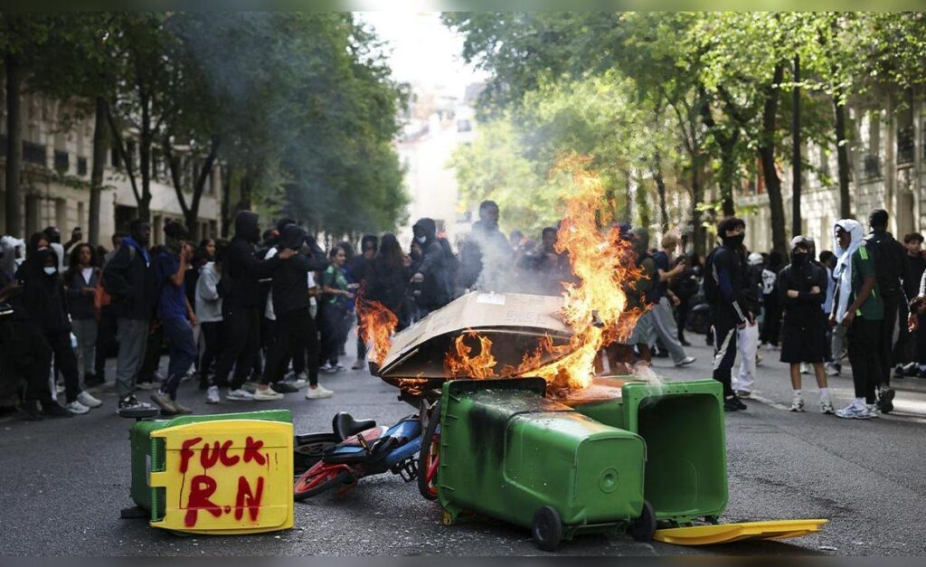 Protestas estudiantiles en Francia dejan 600 detenidos y 400 liceos cerrados en una nueva jornada de movilizaciones