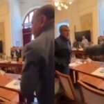 Videos muestran cómo se inició discusión en el Senado entre César Astudillo e Iber Maravi: "Cállese la boca"