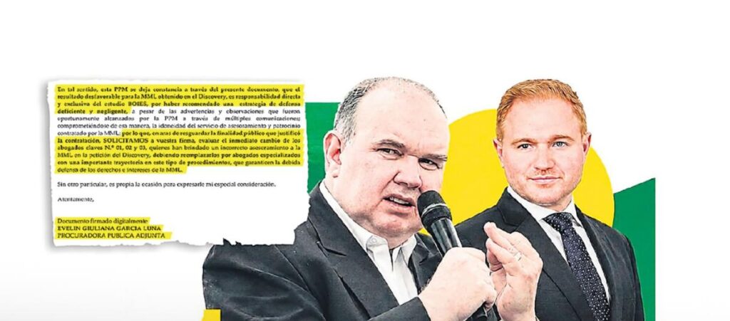 Fracasó estrategia del estudio de abogados al que López Aliaga pagó S/97.5 millones