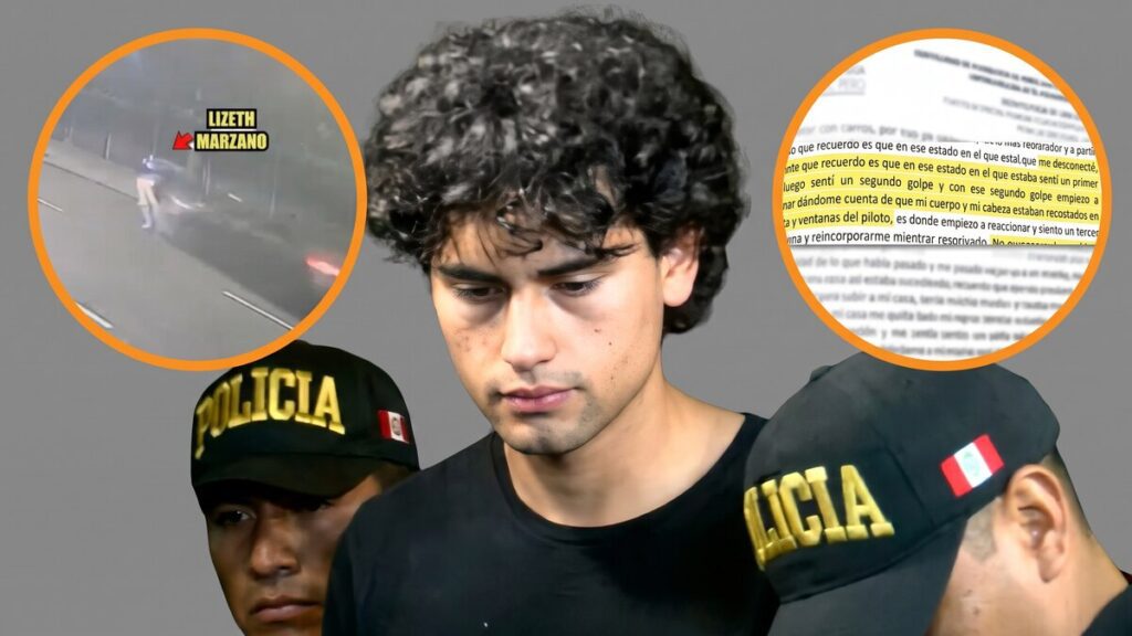 Adrián Villar cambia su versión sobre la muerte de Lizeth Marzano: “Puse mi pie en el acelerador y ahí todo es muy confuso”
