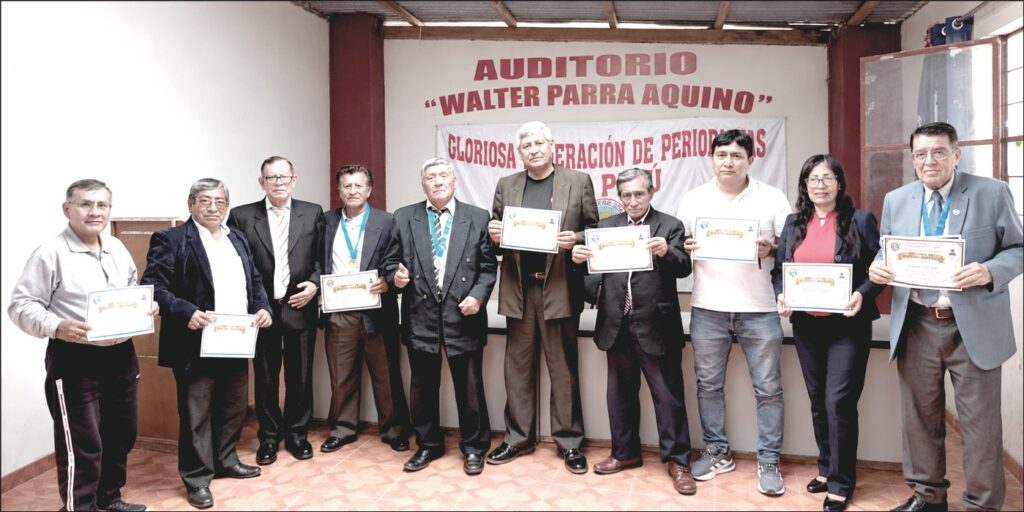 Federación de Periodistas del Perú – Centro Federado Huánuco conmemoró el Día del Periodista