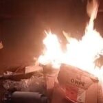 Destruyen y queman ánforas en local de votación de Chasqui en Jacas Chico 